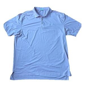 Peter Millar Polo Shirt Mens XL Pink Comfort Sea Island Golf